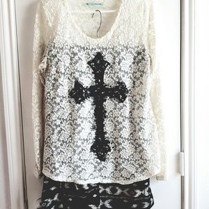 Ladies skirt and blouse set